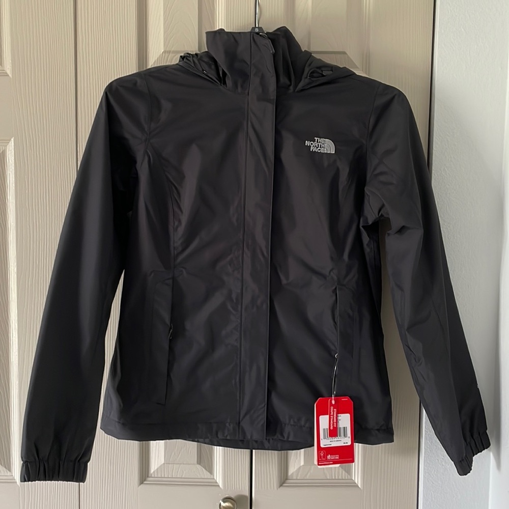 The North Face rain jacket